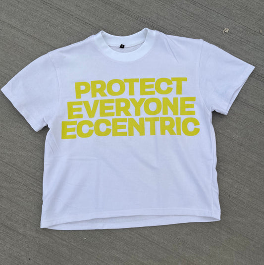Yellow "Protect Them" Tee