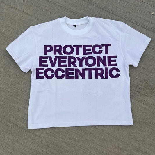 Purple "Protect Them" Tee